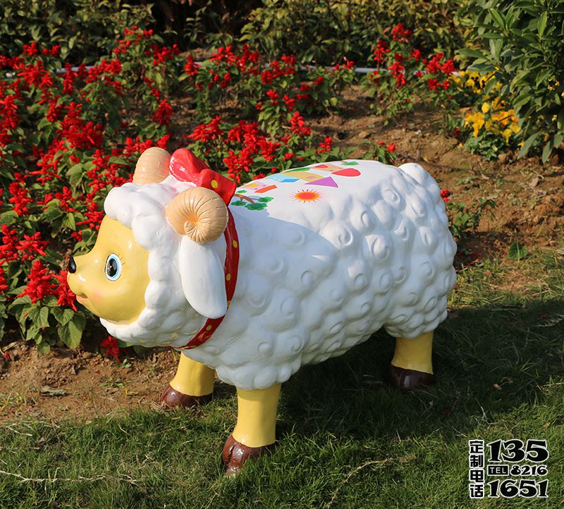 綿羊動(dòng)物座椅玻璃鋼雕塑戶(hù)外園林景觀(guān)擺件 綿羊動(dòng)物座椅玻璃鋼雕塑戶(hù)外園林景觀(guān)擺件