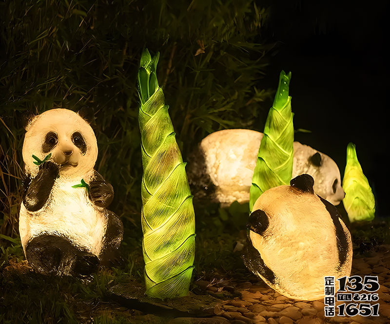 玻璃鋼熊貓發(fā)光動(dòng)物雕塑擺件 玻璃鋼熊貓發(fā)光動(dòng)物雕塑擺件